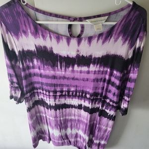 Purple blouse